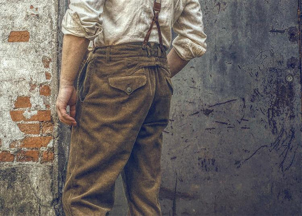 1920s 12oz Corduroy Farmer Work Trousers