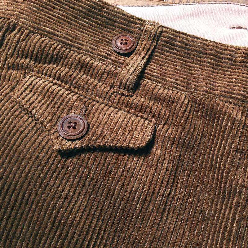 1920s 12oz Corduroy Farmer Work Trousers